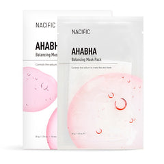 NACIFIC AHA BHA Balancing Mask Pack (10 Sheets)