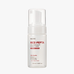 NACIFIC RICE+PEPTA Collagen Glow Bubble Toner, 100ml / 3.38 oz