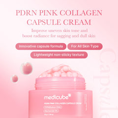 medicube PDRN Pink Collagen Capsule Cream, 55g / 1.94 oz