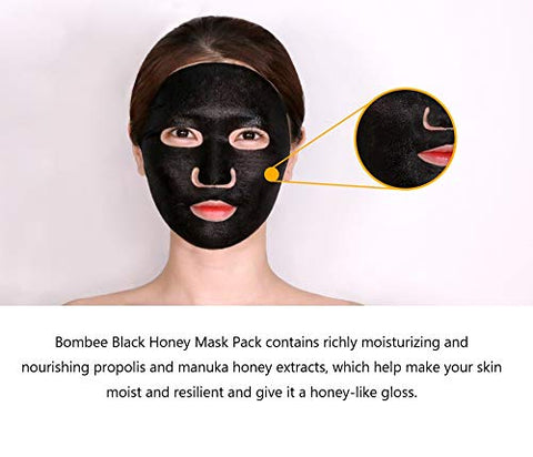 papa recipe  Bombee Black Honey Mask