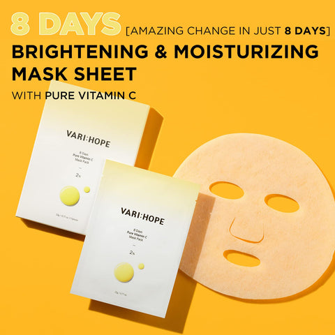VARI:HOPE 8 Days Pure Vitamin C Mask Pack