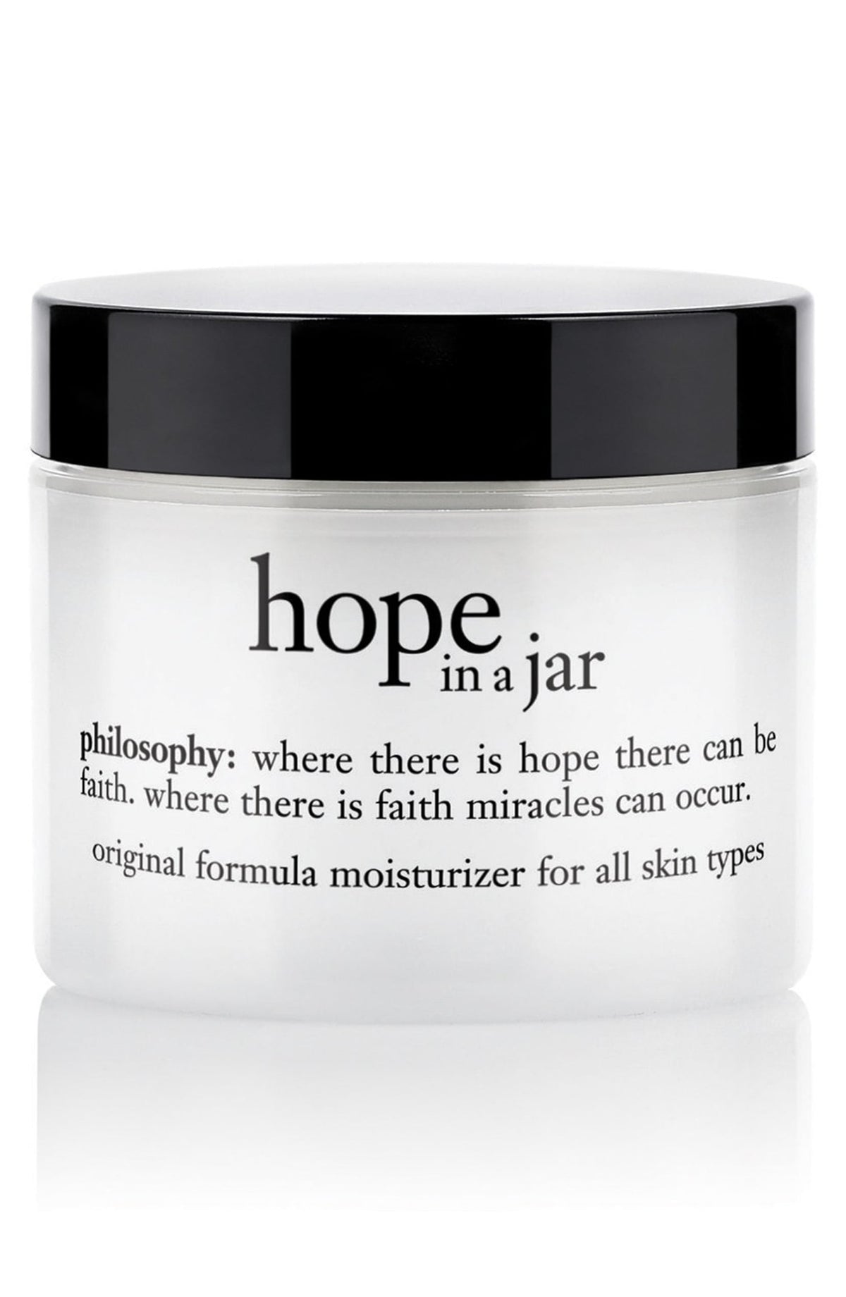 philosophy hope in a jar face moisturizer for all skin types