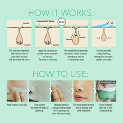 so natural Carbonic Bubble Pop Clay Mask