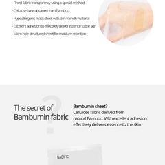 NACIFIC Niacinamide Brightening Mask Pack (10 Sheets)