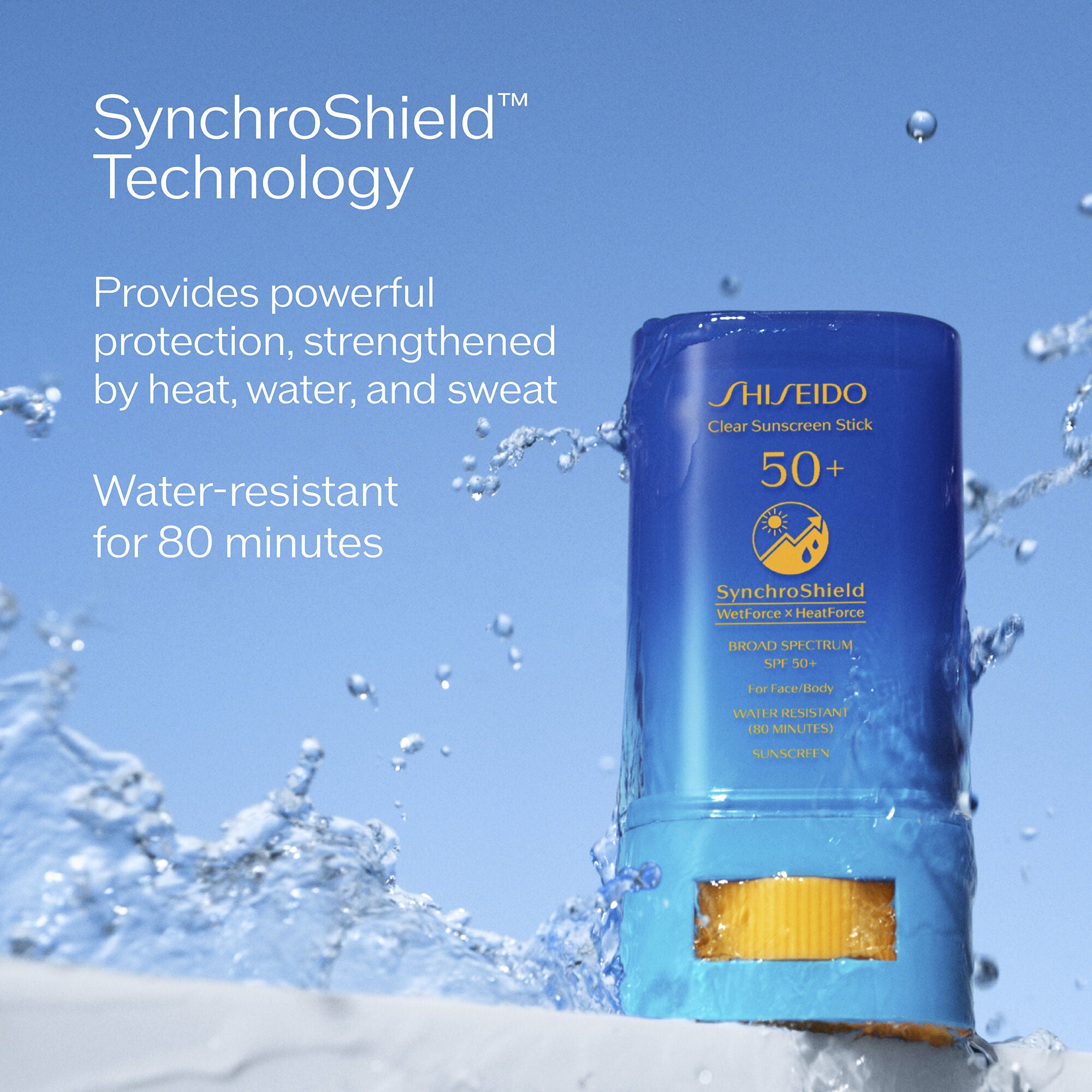 Shiseido Clear Sunscreen Stick SPF 50+