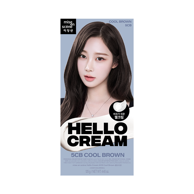 mise en scène New Hello Cream Hair Color 125g
