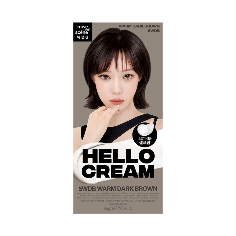 mise en scène New Hello Cream Hair Color 125g