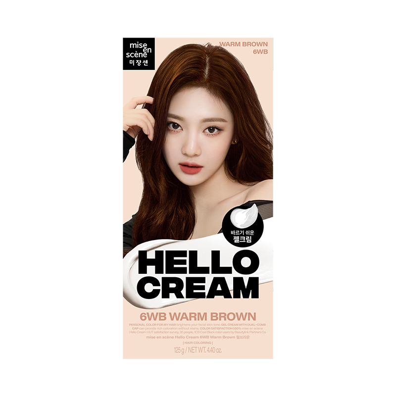 mise en scène New Hello Cream Hair Color 125g