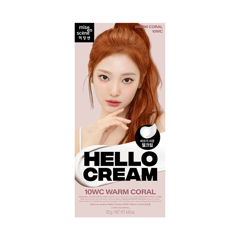 mise en scène New Hello Cream Hair Color 125g