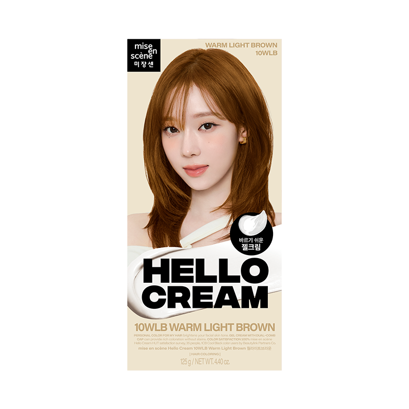 mise en scène New Hello Cream Hair Color 125g