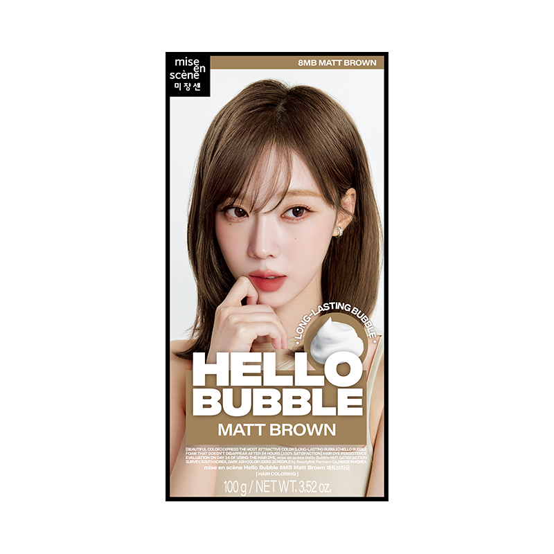 mise en scène New Hello Bubble Hair Color 100g