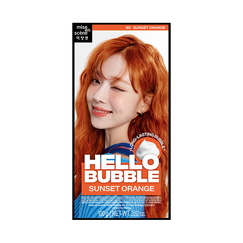 mise en scène New Hello Bubble Hair Color 100g