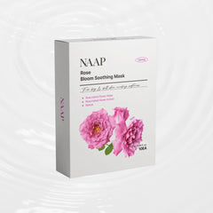 NAAP Rose Bloom Soothing Mask Pack - 10 Sheets