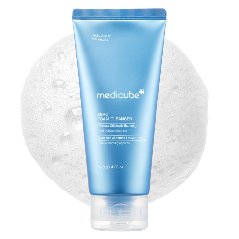 medicube Zero Foam Cleanser, 120g / 4.23 oz