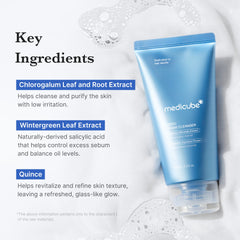 medicube Zero Foam Cleanser, 120g / 4.23 oz