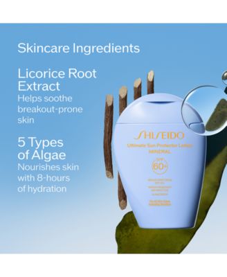 Shiseido Ultimate Sun Protector Lotion Mineral SPF 60+