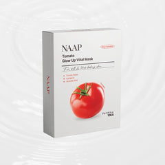 NAAP Tomato Glow Up Vital Mask Pack - 10 Sheets