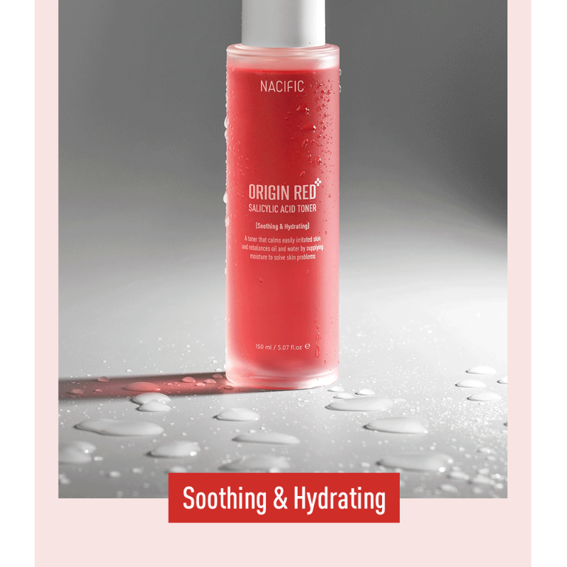 NACIFIC Origin Red Salicylic Acid Toner, 150ml