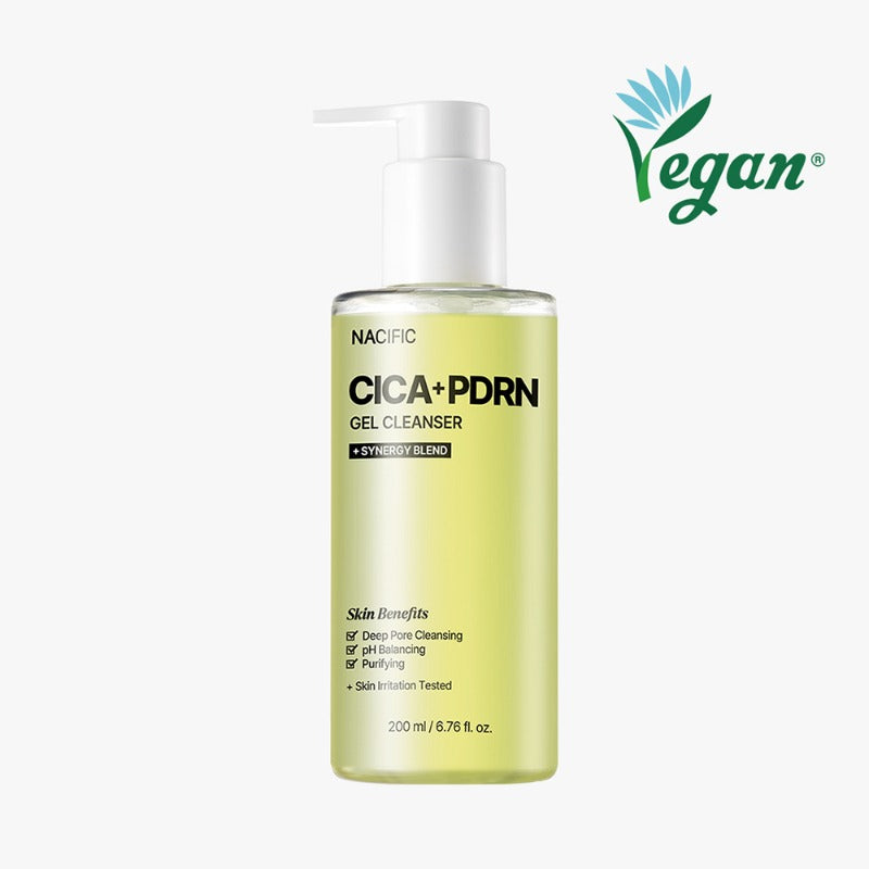 NACIFIC CICA+PDRN Gel Cleanser, 200ml / 6.76 oz