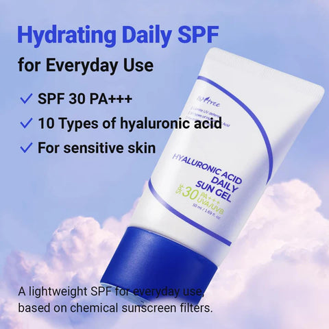 IsNtree Hyaluronic Acid Daily Sun Gel SPF 30 PA+++