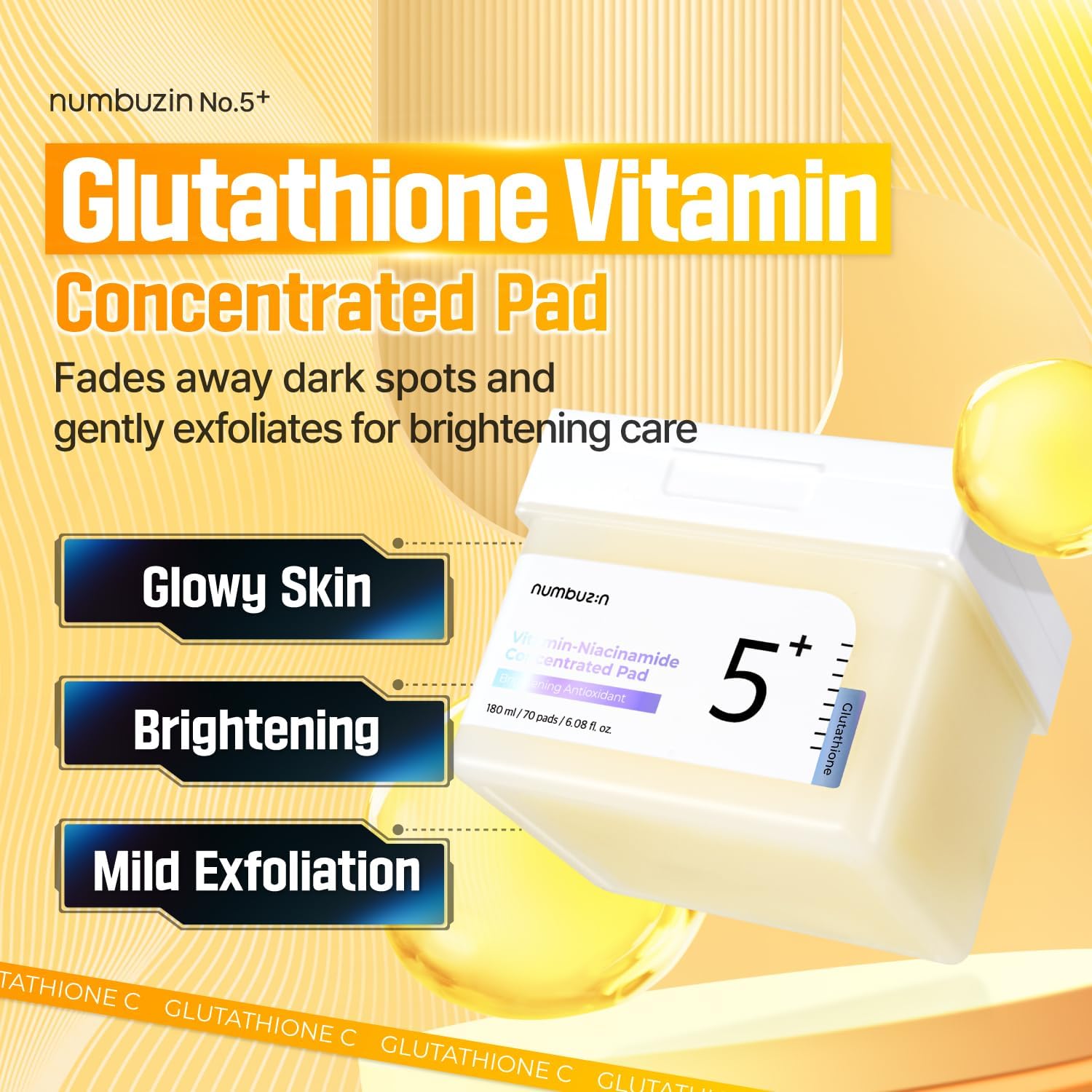 numbuzin glutathione pad Numbuzin