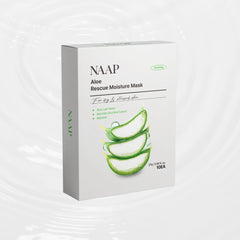 NAAP Aloe Rescue Moisture MaskPack - 10 Sheets