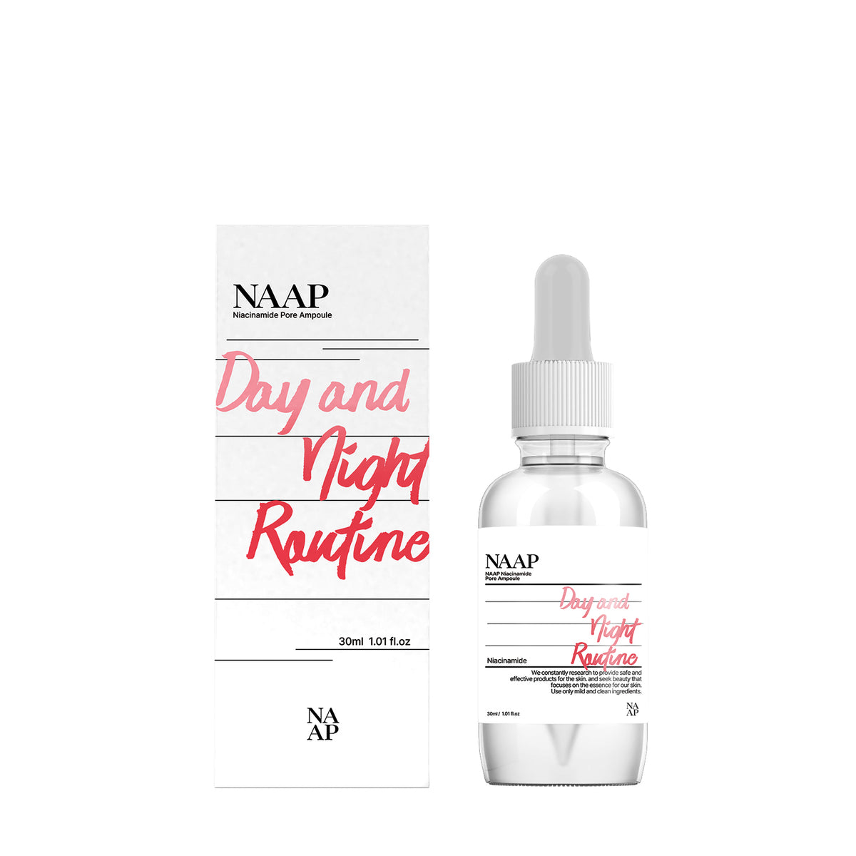 NAAP Niacinamide Pore Ampoule, 30ml / 1.01 oz