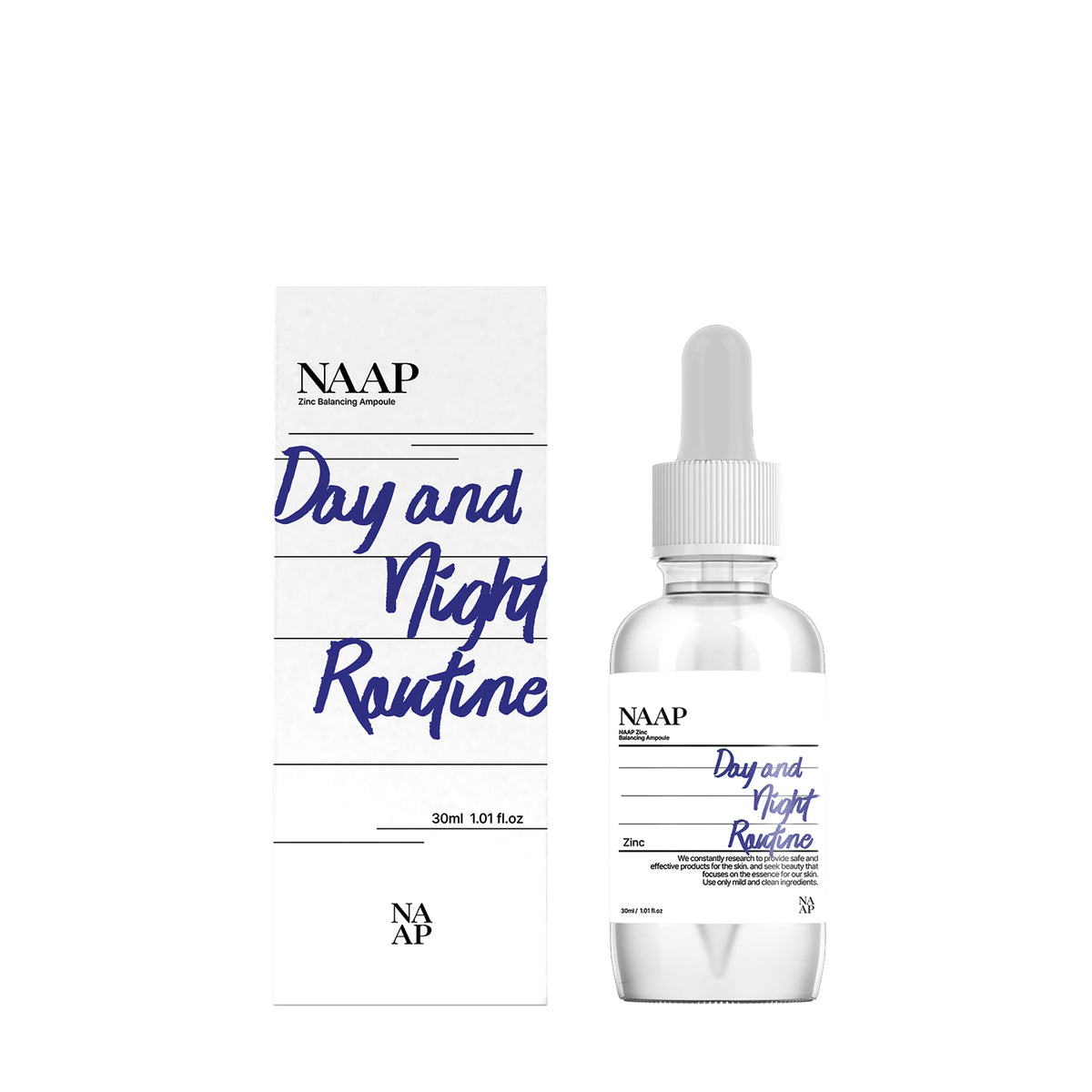 NAAP Zinc Balancing Ampoule, 30ml / 1.01 oz