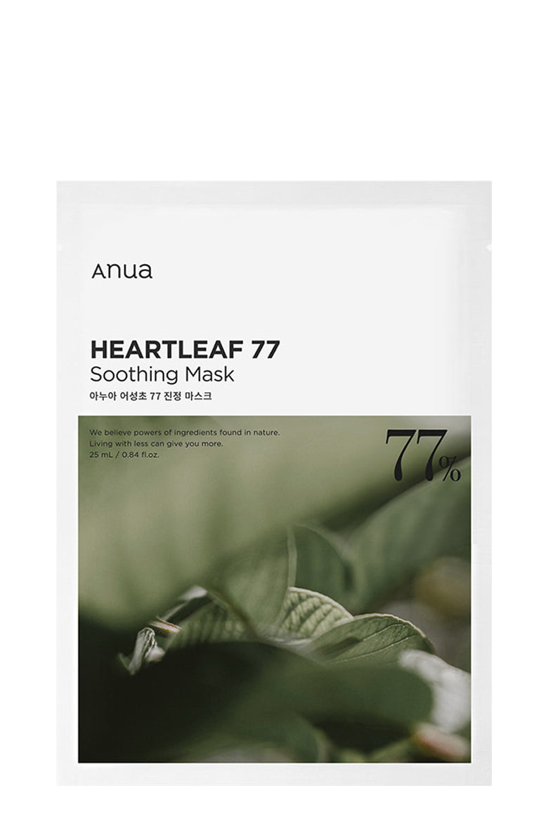 anua HeartLeaf 77% Soothing Sheet Mask