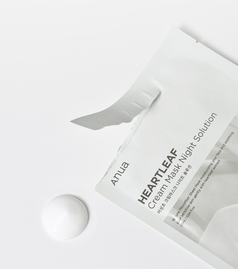 anua HeartLeaf Cream Mask Night Solution