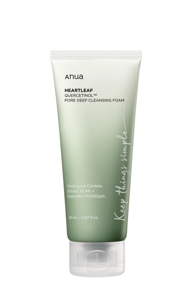 anua HeartLeaf Quercetinol Pore Deep Cleansing Foam