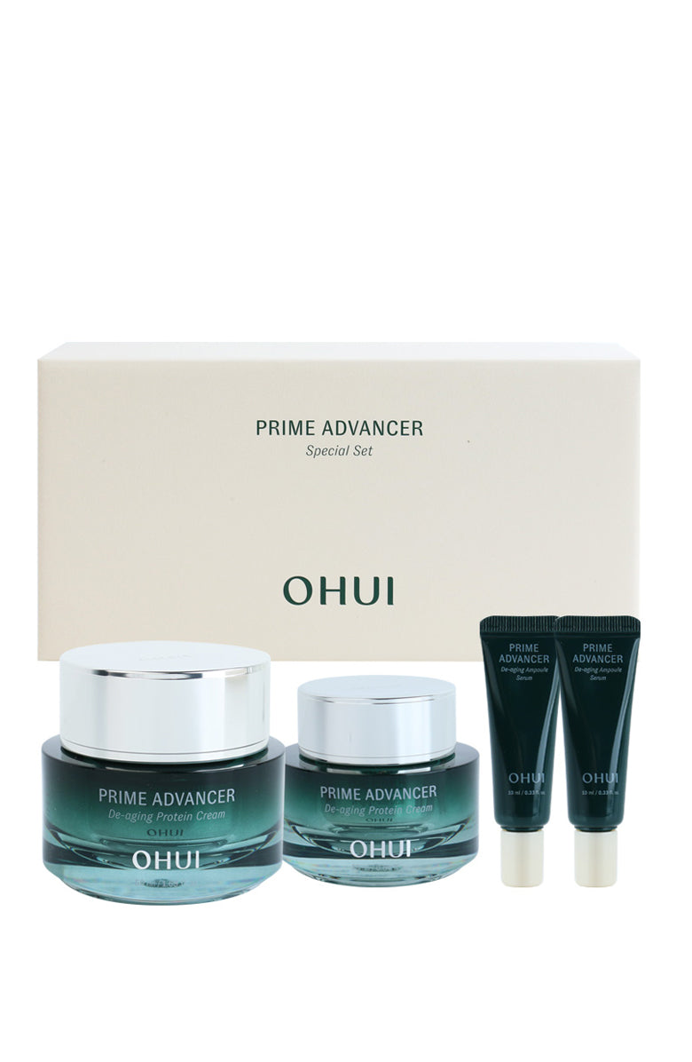 OHUI Prime Advancer De-aging Protein Cream Special Set