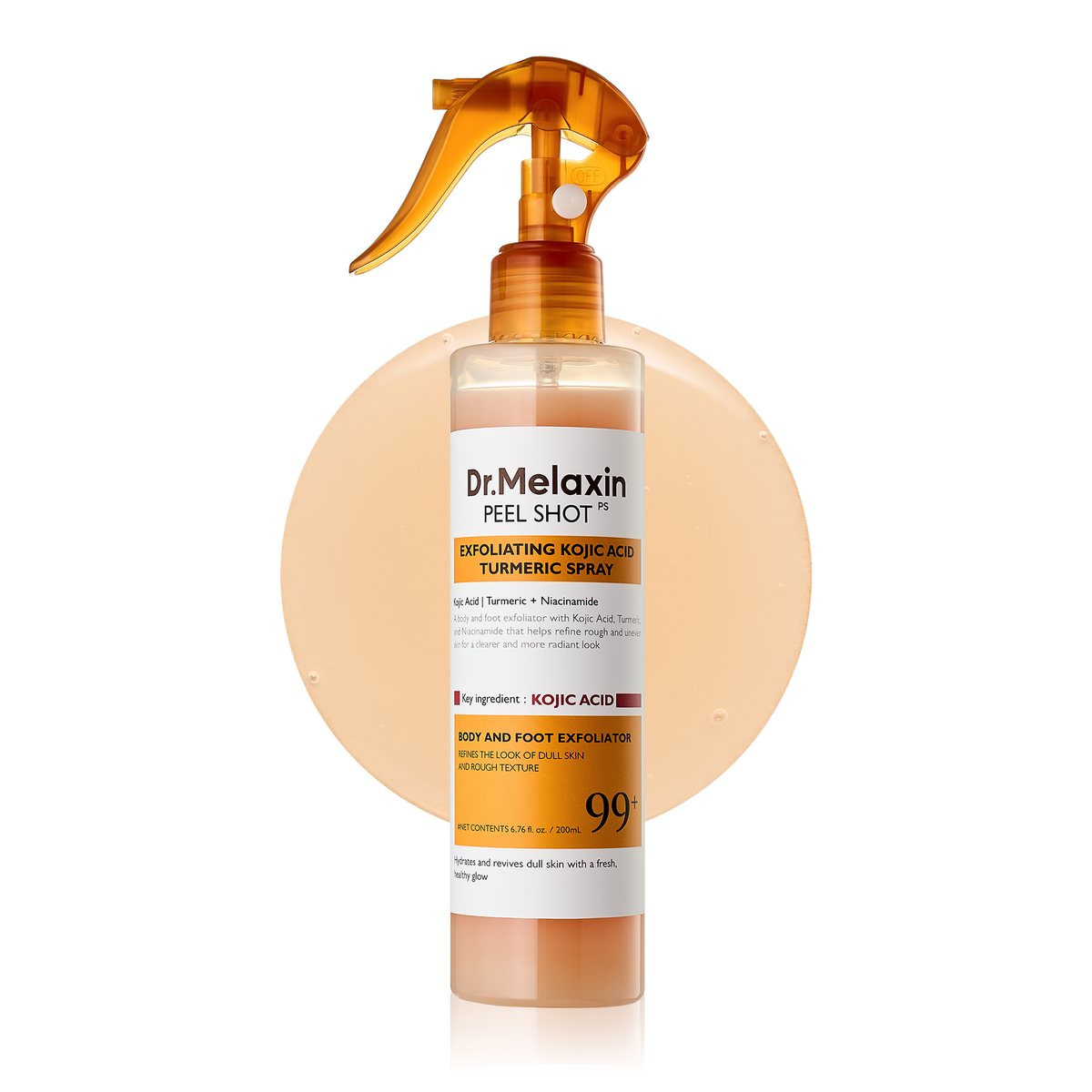 Dr. Melaxin Peel Shot Keratin Care Kojic Acid Turmeric Spray
