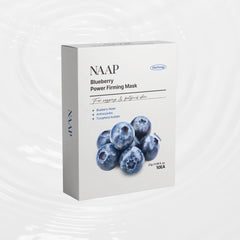 NAAP Blueberry Power Firming Mask Pack - 10 Sheets