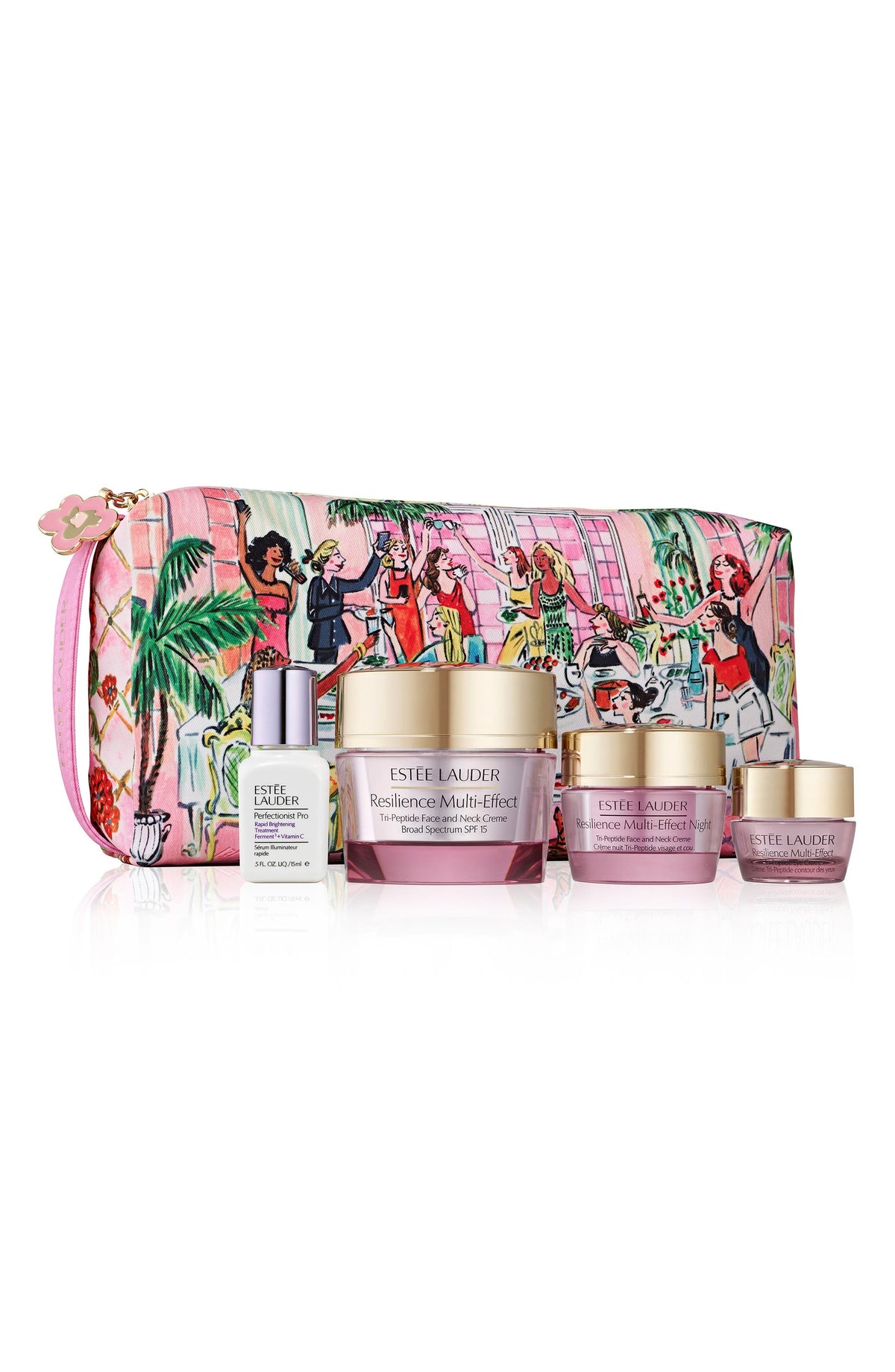 Estee Lauder Resilience Multi-Effect RADIANCE Routine Set - Limited Edition - (Value $228)