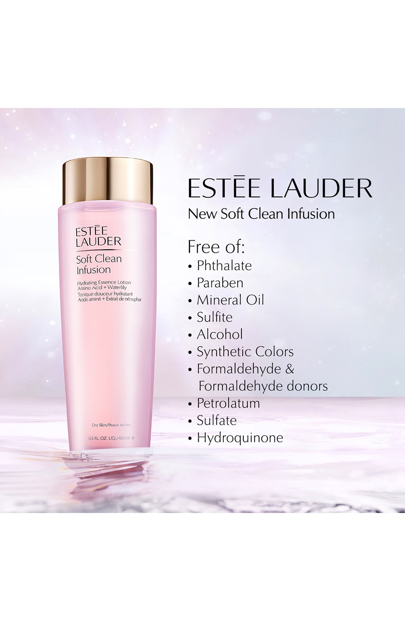 Estee Lauder Soft Clean Infusion Hydrating Essence Treatment Lotion