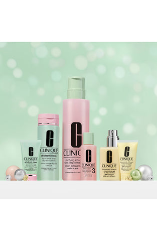 Clinique Great Skin Everywhere Set: For Combination Oily Skin (Value $107.50)