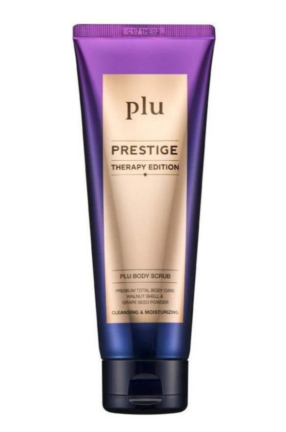 plu Body Scrub Prestige Therapy Edition, 3-in-1 Total Care Solution, Exfoliate Moisturize and Nourish