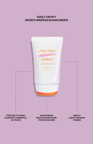 Shiseido Urban Environment Sun Dual Care Fresh-Moisture Hyaluronic Acid SPF 42, 50mL