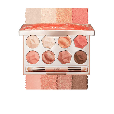 CLIO Prism Air Eye Palette 01 Coral Sparkle