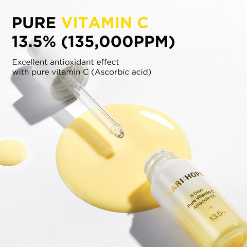 VARI:HOPE 8 Days Pure Vitamin C Ampoule Expert - 3 Bottles Set