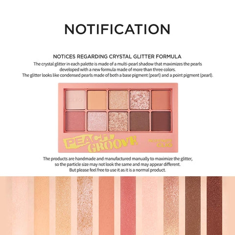 CLIO Pro Eye Palette 07 Peach Groove