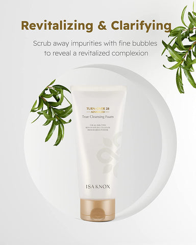 ISA KNOX TURN-OVER 28 Advanced True Cleansing Foam