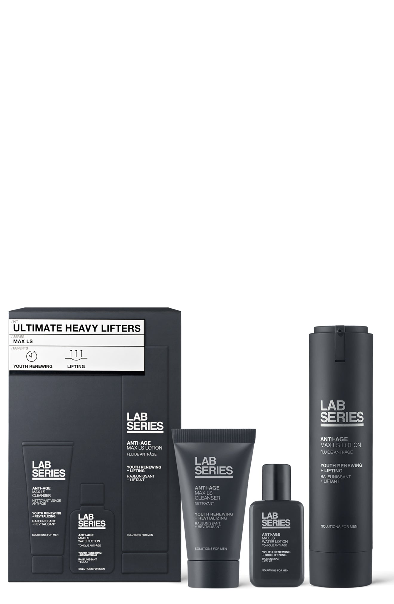Lab Series Skincare for Men Anti-Aging Trio Ultimate Heavy Lifters Set