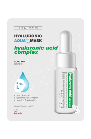 BEAUTY29 Hyaluronic Aqua+ Mask - eCosmeticWorld