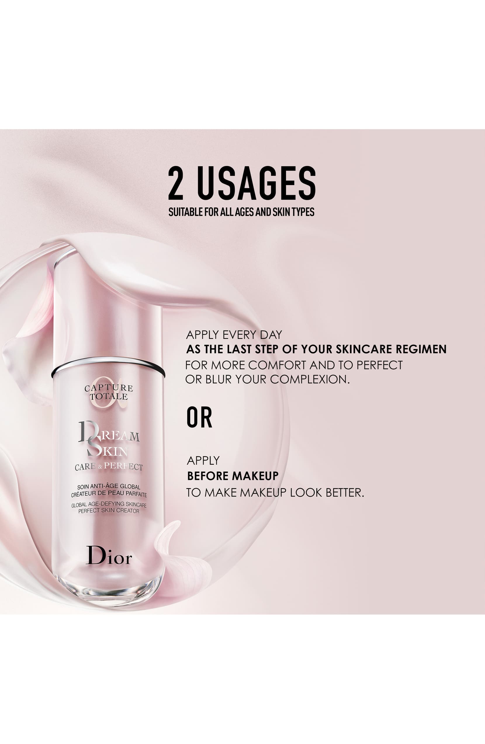 Dior Capture Dreamskin Care & Perfect - Complete Age Defying Skincare - Perfect Skin Creator
