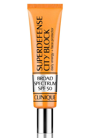 Clinique Superdefense City Block Broad Spectrum SPF 50 Daily Energy + Face Protector - eCosmeticWorld