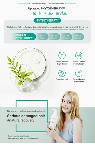 Dr.FORHAIR Phyto Therapy Treatment 500ml / 16.91 fl. oz (New Version) - eCosmeticWorld