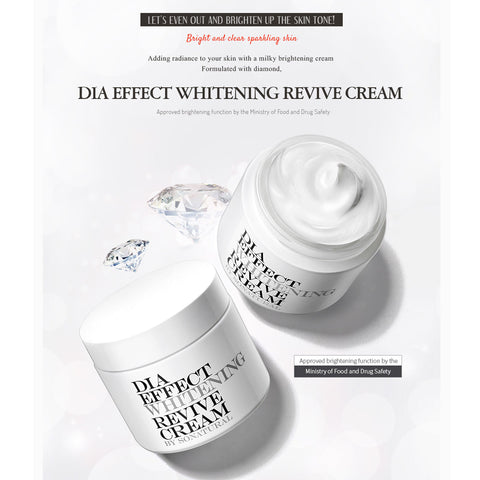 so natural Dia Effect Whitening Revive Cream