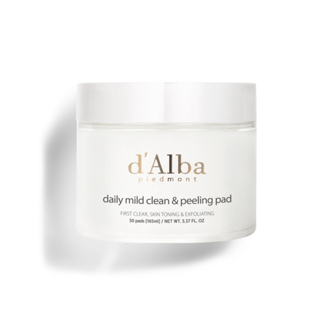 d'Alba Daily Mild Clean & Peeling Pad